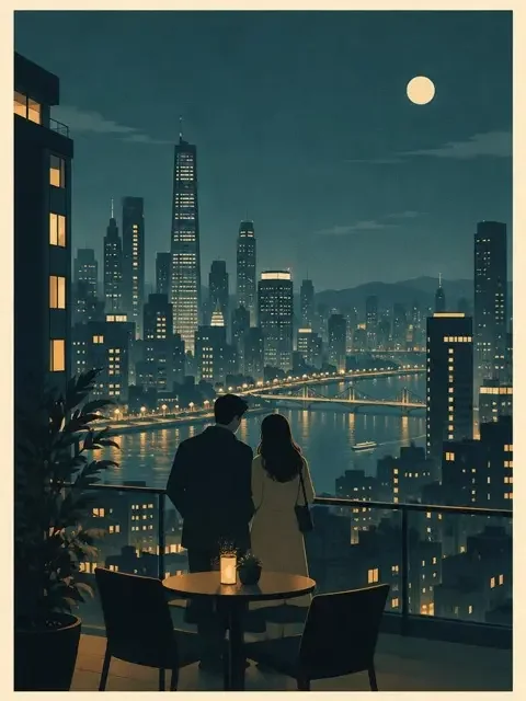 《京夜诱温》封面剧照